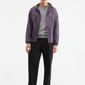 Vêtements d'entraînement imperméables Veste patchwork Coupe-vent de sport pour hommes Veste de sport pour hommes - Product Image 5