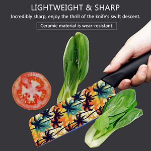 Juego de Cuchillos de Chef con Hojas de Cerámica Premium 2026, Mangos de Plástico, Afilados, para Entusiastas de la Cocina, en Existencia - Product Image 5