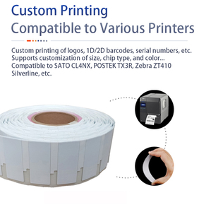 Mềm UHF RFID trên kim loại Sticker linh hoạt chống Kim Loại Tài Sản RFID Tag Long Range U8 nhãn mẫu miễn phí - Product Image 6