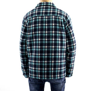 Chaqueta de Invierno para Hombre, Estilo Urbano, Personalizable con Etiqueta Privada, Transpirable, de Lona a Cuadros, Impermeable, Cortavientos, Forro Grueso - Product Image 3