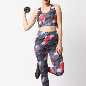 Servicio Personalizado OEM ODM, Sujetador Deportivo Femenino Transpirable de Secado Rápido de Alta Calidad y Soporte, Sujetador de Yoga Importado con Sublimación Personalizada - Product Image 3