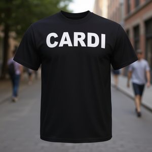 T-shirt a maniche corte per amanti della musica, girocollo unisex per bambini, top grafico con ritmi e battute - Product Image 3