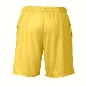 100% algodón hombres verano Casual playa Jogging pantalones cortos de talla grande High Street estilo OEM/ODM pantalones en blanco patrón sólido - Product Image 4