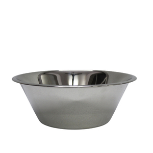 Cuenco para servir comida de Color plateado redondo de acero inoxidable de forma redonda para cocina y Decoración de mesa cuenco hecho a mano - Product Image 6