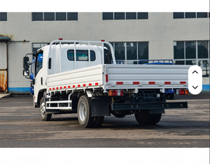 Used ISUZU Truck NPR ELF Model 6 Ton 9 Ton 11 Ton Flatbed Cargo Truck for Sale - Product Image 1