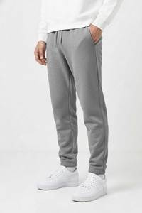 Pantalons de jogging pour hommes sur mesure, gris, coton, taille élastique, pantalons de survêtement, fournisseur de marque privée, pantalons de survêtement décontractés en molleton doux - Product Image 3