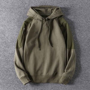OEM Vente en Gros de Bonne Qualité 100% Coton Sweat à Capuche Brodé Sweat à Capuche pour Hommes Vêtements de Rue à Vendre - Product Image 5