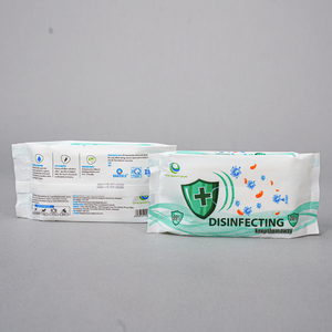 Toallitas limpiadoras húmedas ecológicas Kawaii, 1 paquete de 20 hojas perfumadas de hierba de limón suaves y convenientes para uso familiar y de bebé - Product Image 4