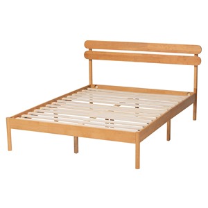 <b>Bed</b> <b>Frame</b> Modern Made of Solid Teak Wood <b>Frame</b> with Finish Color Natural Wood and High Quality Material for Indoor Bedroom Use - Product Image 1