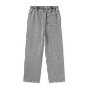 High Quality Eco-Friendly Cotton Grey Blank Heavyweight 420 GSM <b>Oversized</b> <b>Jogger</b> Custom Logo Wide Leg Baggy Flared Unisex - Product Image 5