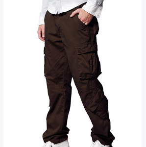 Pantalones Cargo Ligeros con Logotipo Personalizado al por Mayor, Ocho Bolsillos, Algodón de Alta Calidad, Resistentes al Viento, Transpirables, Casuales - Product Image 6