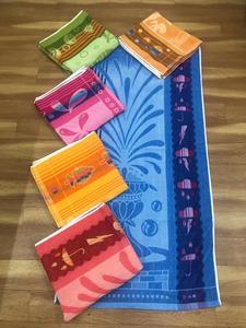แฟชั่นขายร้อนเส้นด้ายย้อมผู้ใหญ่ครัวบ้านผ้าขนหนูผ้าฝ้าย100% Jacquard ผ้าขนหนูอาบน้ำ - Product Image 2