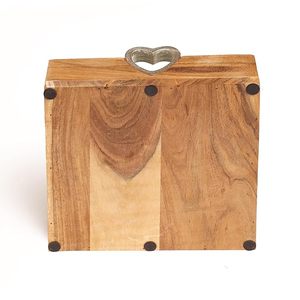 Meilleure vente plateau de service en bois avec poignée en métal pièce unique et durable faite à la main, idéale pour les intérieurs de maison et de restaurant - Product Image 4