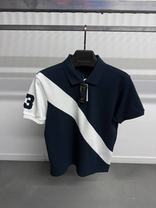 Camiseta de Algodón para Hombre, Cuello en V, Manga Corta, Casual, Transpirable, Ecológica, OEM, ODM, Logotipo Personalizado Bordado en la Parte Delantera - Product Image 3