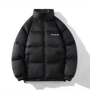 OEM Custom Design Puffer Jacket <b>Men</b> High Quality Zip up Unisex Winter Jacket - Product Image 1