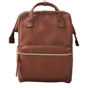 Bolsa de pañales de cuero Vegano para mamá 100%, cesta de almacenamiento Caddy para pañales de bebé, mochila ecológica elegante y elegante - Product Image 6