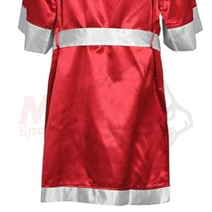 Boxe de haute qualité Créez votre propre conception Services OEM Robe de boxe sur mesure avec capuche - Product Image 6