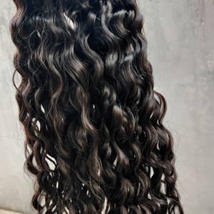 Cheveux humains brésiliens bruts non transformés Machine Double trame Cuticule alignée Extensions de cheveux vierges Remy Vague de corps Vague naturelle Tout - Product Image 6