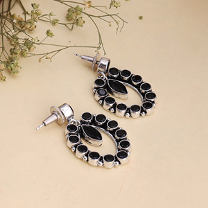 Fabricante de Pendientes de Plata Oxidada |   Joyería Boho Vintage para Mujer, Regalo para Ella - Product Image 4