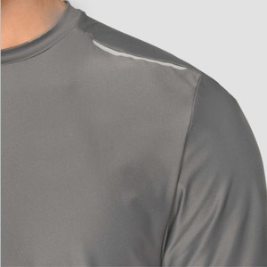 Camiseta atlética de nylon Spandex para hombre con tela de secado rápido y construcción duradera para deportes y entrenamientos - Product Image 5