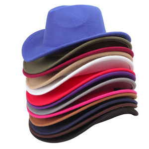 Chapeau de cowboy en polyester, style western robuste, pour la randonnée, le travail en extérieur, les aventures, les fêtes, la pêche et les sports. - Product Image 2