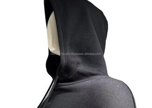 Servicio OEM, Sudaderas con Capucha Personalizadas para Hombre, 100% Algodón, Gruesas, Bordadas, con Cuentas, Corte Holgado, Construcción de Alta Calidad - Product Image 4