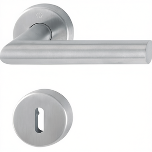 Hoppe สแตนเลสชุดกุหลาบอัมสเตอร์ดัม E1400/42H/42hkvs สำหรับเสาผ้าม่านอุปกรณ์เสริม obdin ซ้าย/ขวา d/d F69 - Product Image 3