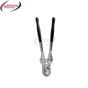 Ensemble d'instruments vétérinaires réutilisables en acier inoxydable allemand robuste pour le désornement, manche métallique, garantie 1 an, certifié CE, usage général - Product Image 6
