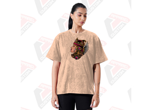 Stylish Women's Acid Wash T-Shirt Appliques Beading Comfortable Trendy Eco-Friendly Summer <b>Tops</b> Made Denim Batik Corduroy 100% - Product Image 5