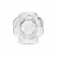 Vente en gros de flacons de parfum en verre transparents élégants et luxueux en forme de citrouille de 15 ml avec couvercle et vaporisateur, possibilité d'imprimer un logo