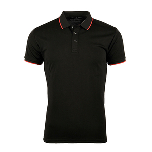 Vente été polyester coton hommes mode décontractée fermeture éclair polos fermeture éclair t-shirt polo t-shirt fermeture éclair - Product Image 4