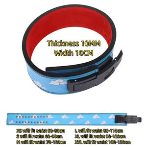 Ceinture de musculation en cuir de qualité personnalisée, ceinture de musculation pour la salle de sport, ceinture de musculation pour la force, logo personnalisé, sécurité, musculation - Product Image 3