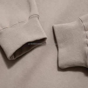 Sudadera con capucha sin bolsillos para hombre, 100% algodón, lisa, informal, con logotipo estampado, unisex, extragrande, bordada, sudaderas con capucha y sudaderas para hombre - Product Image 2