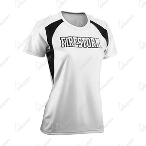 Camiseta de fútbol personalizada para mujer y camiseta de fútbol Diseño a medida con su número de nombre y logotipo personalizable para atletas femeninas - Product Image 5