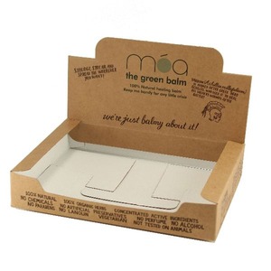 Caja de exhibición corrugada de papel Kraft personalizada ecológica, juguete de laminación mate y embalaje Minorista de cosméticos con inserto - Product Image 2