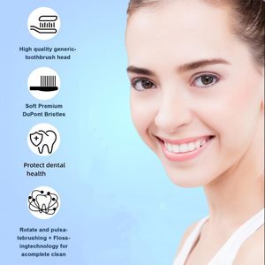 Periodontal Shield <b>Round</b> Toothbrush Head Refills Generic for Oral Bs Electric <b>Brush</b> Heads Wholesale OEM Factory - Product Image 3