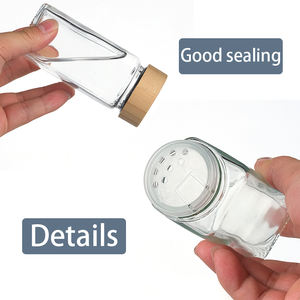 صانعة توابل مربعة 4 أونصات مع صانعة - Product Image 3