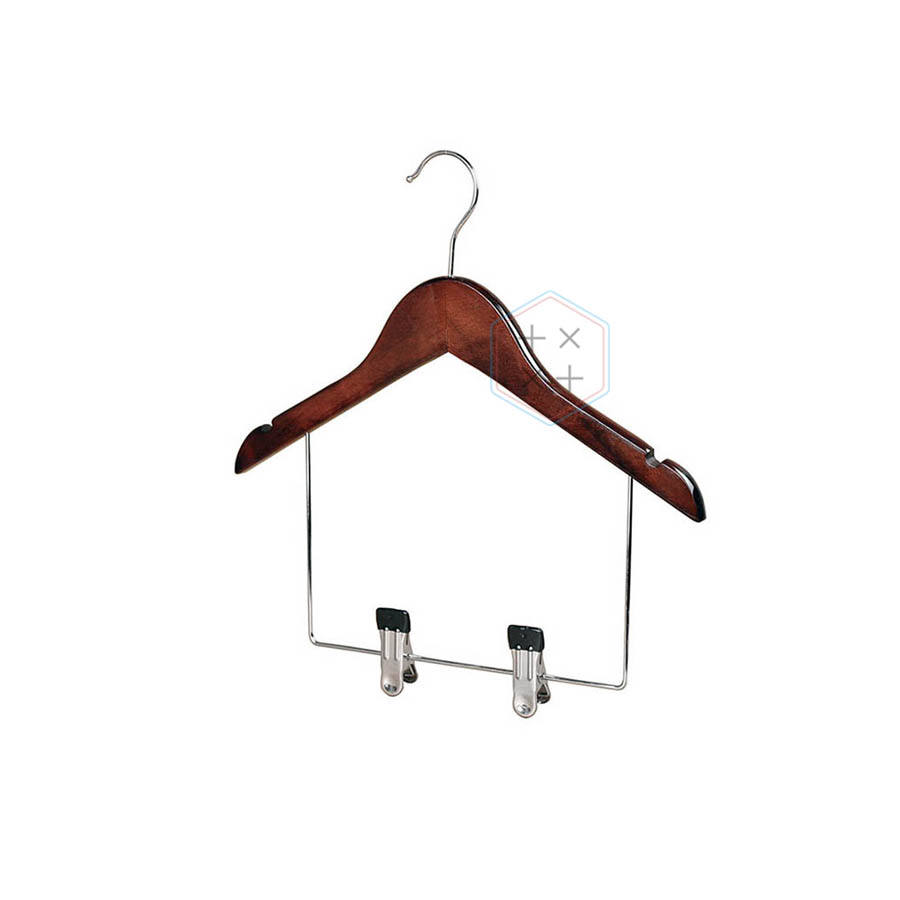 30 CM dark  retro wood kid hanger child hanger