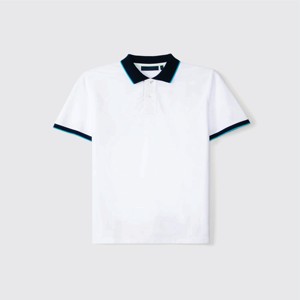 Venta al por mayor OEM Polo de algodón a granel en blanco bordado de alta calidad personalizado de cuello alto Polos de los hombres - Product Image 1