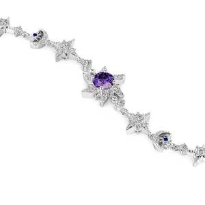 สร้อยข้อมือเงินแท้ Jeulia Infinite Glow ลายดวงอาทิตย์ ดวงจันทร์ และดวงดาว - Product Image 3