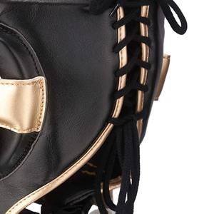 Protector de Cabeza de Boxeo Unisex de PU de Alta Calidad, Personalizado, al por Mayor, Cómodo, Resistente a Impactos, Absorción de Impactos, Transpirable - Product Image 2