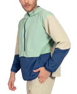 <b>Men's</b> <b>Lightweight</b> Streetwear Waterproof <b>Rain</b> <b>Jacket</b> For <b>Men</b> Quick Dry Windbreaker Hiking Breathable Zipper Closure - Product Image 3