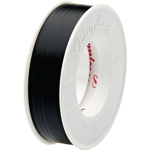 Ruban isolant électrique COROPLAST 302 noir, longueur 10 m, largeur 15 mm, lot de 20 rouleaux, ruban adhésif de bureau - Product Image 1