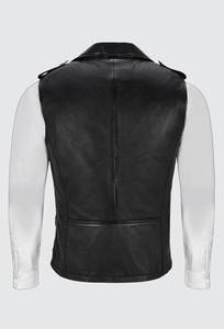 Chaqueta de Motociclista Unisex de Cuero Resistente al Viento, Personalizable, para Adultos, para Todas las Estaciones - Product Image 3