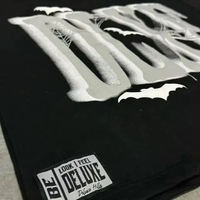 T-shirt court pour homme en coton 100% avec impression DTG personnalisée, anti-rides, écologique, séchage rapide, imprimé 3D vintage en relief
