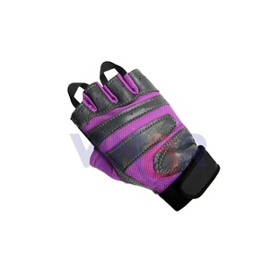 Gants de musculation en cuir et caoutchouc personnalisés avec logo de salle de sport, prix bas, accessoire de fitness haut de gamme - Product Image 3