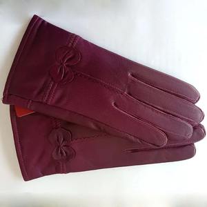 Nouvelles Gants en Cuir de Mouton Véritable pour Femme, Doublure Cachemire, Fermeture Éclair Latérale, Chauds, Idéals pour le Shopping et les Affaires - Product Image 6