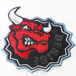 High Quality Custom Embroidered Chenille Patches <b>Iron</b>-On Sorority Heart Flower Heat <b>Press</b> Circle Felt Cloth Hats Gifts Sew-On - Product Image 1