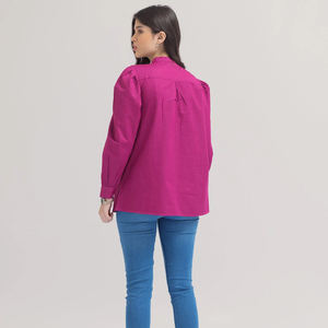 Camisas Casuales de Algodón con Logotipo Personalizado para Hombre 2021, Camisas de Manga Larga de Alta Calidad, Transpirables, con Cuello Alto, Lavado Dobby, Nueva Colección de Primavera - Product Image 3