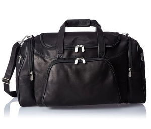 Hot Selling High Quality Genuine Leather Duffle <b>Bag</b> <b>Men</b> Leather Travel Duffel <b>Bag</b> for Sale Made in Pakistan with oem Service - Product Image 6